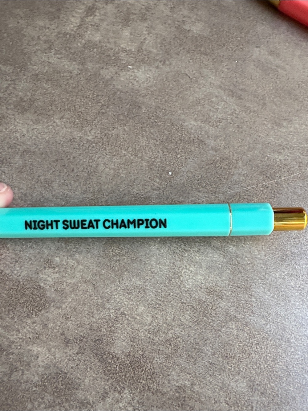 Turquoise Pen “Night Sweat Champion”